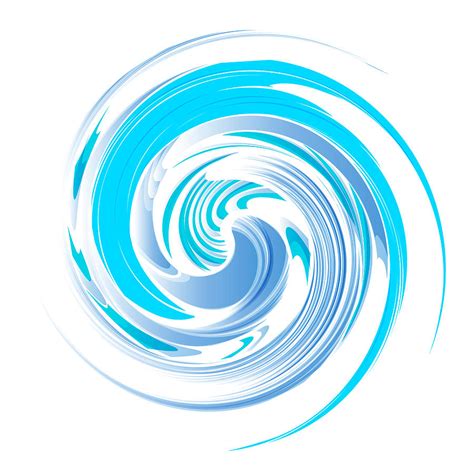 Vortex Background Blue Vector Digital Art By Pavel Skrivan