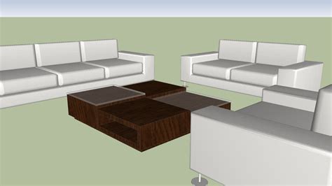 C4d max skp fbx obj free. modern coffee table. | 3D Warehouse
