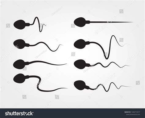 Abstract Sperm Icon Sperm Icon Sperm Stock Vector Royalty Free 1436715917 Shutterstock