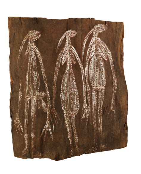 Namarnde With Two Wives Aboriginal Art African And Oceanic Art