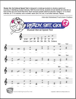 Over 300 pdf music theory worksheets and lesson plans today. Music Theory Worksheet | Ready, Set, Go! Intervals (Unison-Octave)