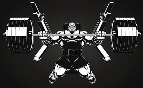 Powerlifting Illustrations Royalty Free Vector Graphics And Clip Art