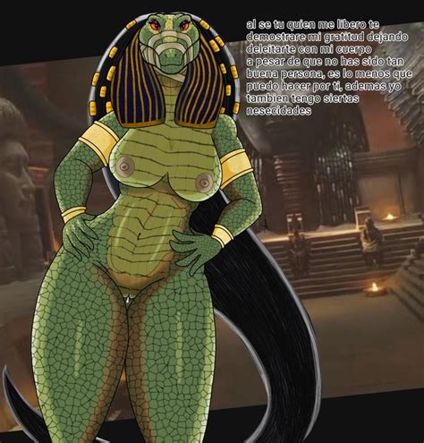 Rule 34 Ammit Ammit Moon Knight Anthro Breasts Crocodilian Crocodylid Egypt Egyptian