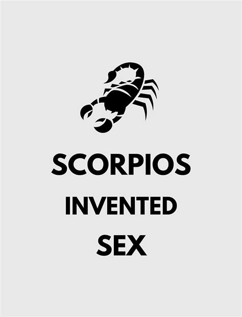 scorpios invented sex digital art by zouhair b fine art america