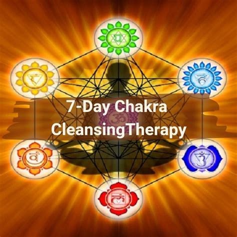 7 Day Chakra Cleansing Therapy Chakra Chakra Cleanse Chakra Yoga