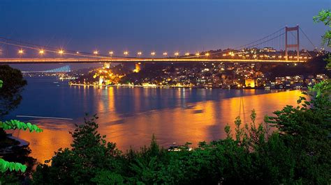 🥇 Bosphorus Bridge Fatih Sultan Mehmet Istanbul Turkey Bridges