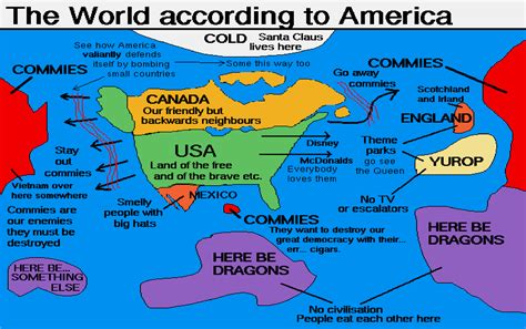 Image - The world according to America.png | Alternative History ...