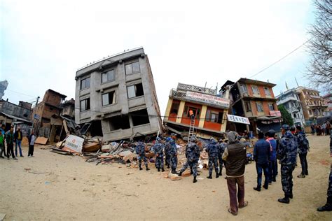 Tragic Earthquake Devastation In Nepal Abc News