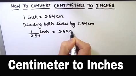 How To Convert Centimeters To Inches Steps With Pictures Vlrengbr