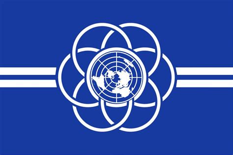 Flag Of The United Nations Of Earth Rvexillology