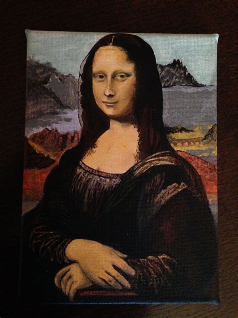 Mona Lisa Original Painting Size At Painting