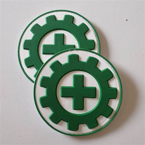 Patch Rubber Logo Safety First K3 Bulat Tempelan Emblem Karet Velcro