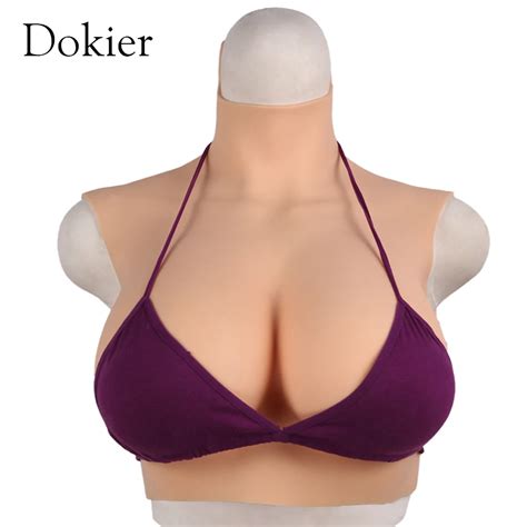 Crossdresser Realistic Huge Fake Boobs Silicone Breast Plate Forms Enhancer Tits For Drag Queen