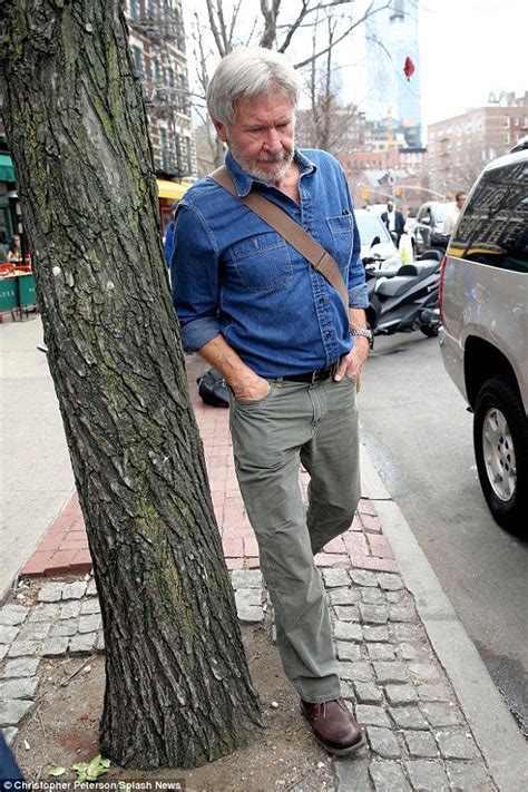 Harrison Ford Flaunts Impressive Beard As He Steps Out To Lunch In Nyc