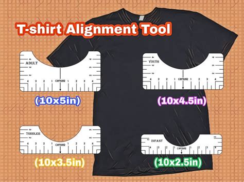 Jpeg SVG PNG T-shirt Alignment Tool DXF shirt Placement | Etsy Australia