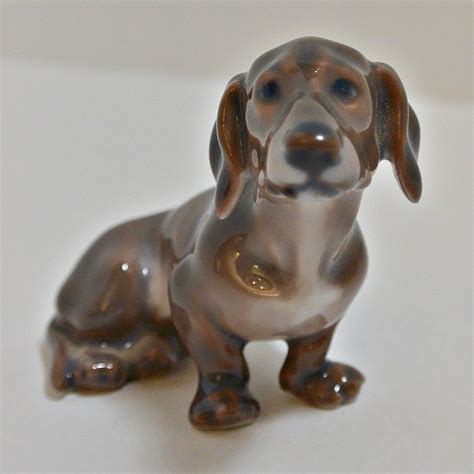 Miniature Dachshund Figurine Dahl Jensen A Dogs Tale