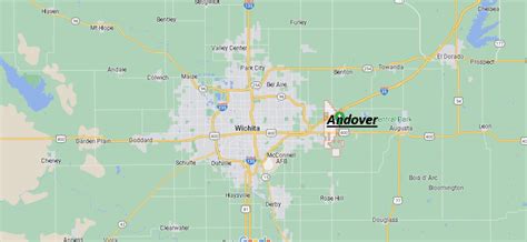 Where Is Andover Kansas What County Is Andover In Where Is Map