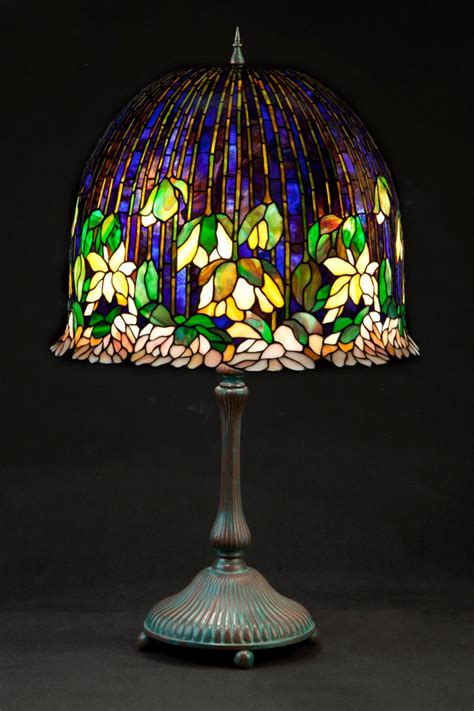 18 Lotus Tiffany Lamp Lamp Table Lamp Desk Lamp Stained Glass Lamp Tiffany And Co Tiffany