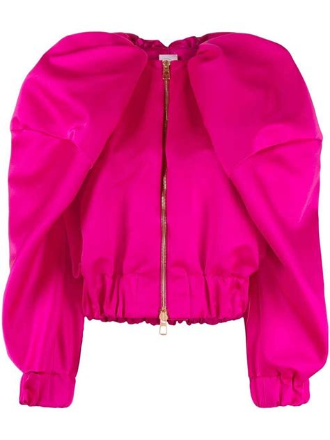 Az Factory Puff Sleeve Jacket Pink Editorialist