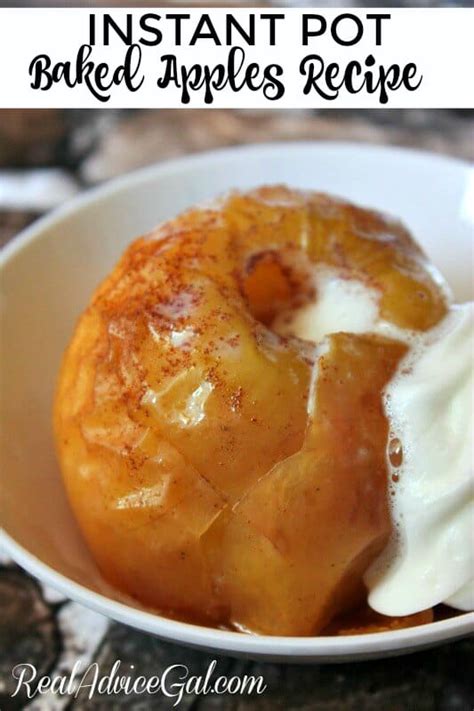 Toss your apples, honey, cinnamon and water in the pressure cooker. Instant Pot Baked Apples Recipe - Real Advice Gal