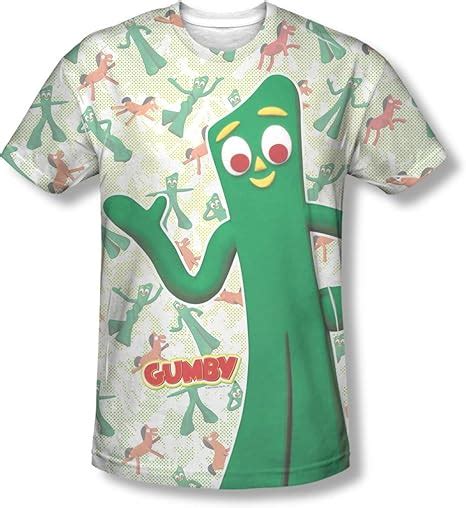 Gumby Mens Friendly Greeting T Shirt Amazon Co Uk Fashion