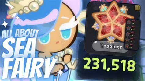 ALL ABOUT Sea Fairy Cookie CD Toppings More Cookie Run Kingdom