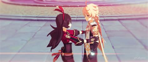 Amber X Aether Mihoyo Player Community