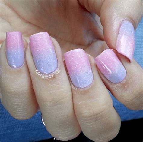15 Cotton Candy Nail Designs That Are Sweeter Than Sugar Trendzified