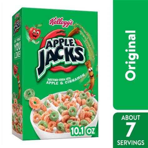 Kelloggs Apple Jacks Original Cereal 101 Oz Harris Teeter