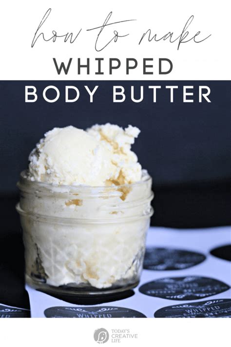 Whipped Body Butter Recipe Todays Creative Life