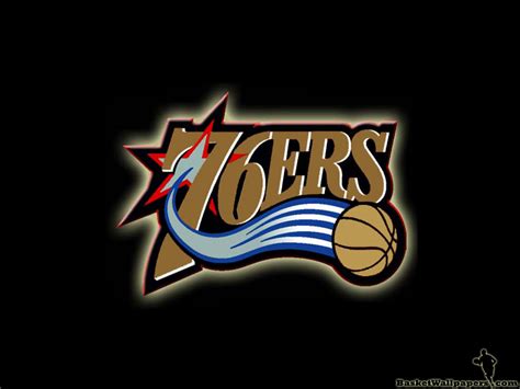 Logo der philadelphia 76ers seit 2009. Philadelphia 76ers Logo Wallpaper