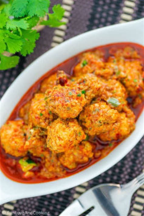 chicken kofta curry meatball recipe just a pinch recipes