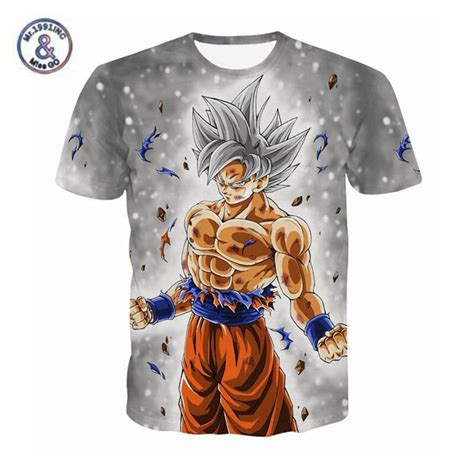 Buy 3d Dragon Ball T Shirt Ultra Instinct Super Saiyan