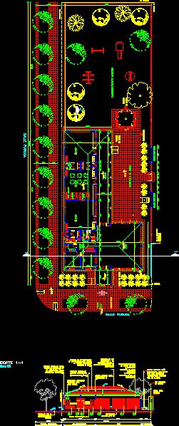 Free dwg file with 2d garden benches dwg. Kindergarden DWG Block for AutoCAD • Designs CAD