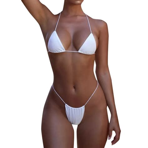 Women Bandeau Bandage Bikini Set Push Up Brazilianswimwear Beachwear
