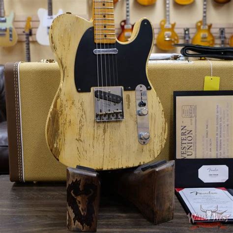2020 Fender Custom Shop Greg Fessler Masterbuilt 70th Broadcaster Nocaster Blonde Guitars