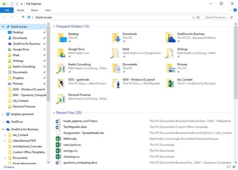 Two Ways To Make Windows 10 File Explorer Open Specific Folders