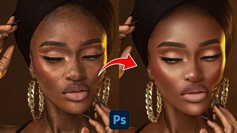 Quickest Way To High End Skin Retouching With Photoshop In Mins Youtube