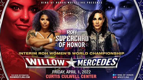Interim Roh Womens Champion To Be Crowned At Supercard Of Honor