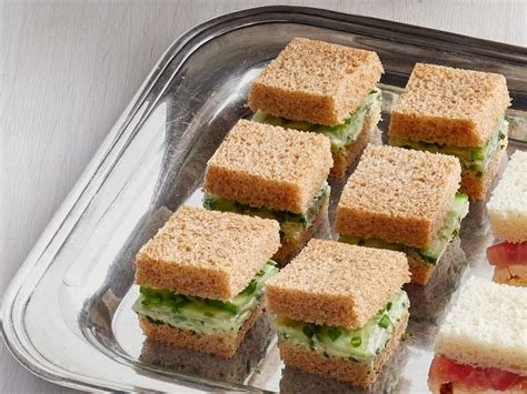It's a great dinner idea that will feed a group of people! 8 Easy Tea Sandwiches : Food Network Magazine | Recipes ...