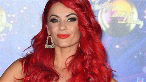 Strictlys Dianne Buswell Smoulders For The Camera In Figure Hugging