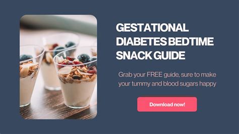 Bedtime Snacks For Gestational Diabetes — Halve Your Cake