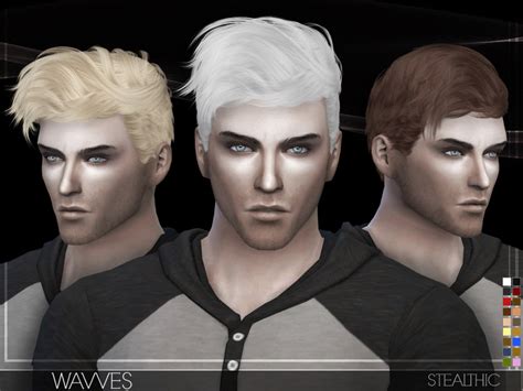 Stealthic Wavves Male Hair The Sims 4 Catalog