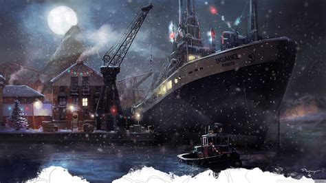 Tomb Raider 2013 Concept Art by Johann Papayou Blais Ultra HD Desktop Background Wallpaper for ...