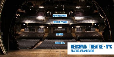 Gershwin Theatre Seating Chart Gershwin Theatre New York City New York