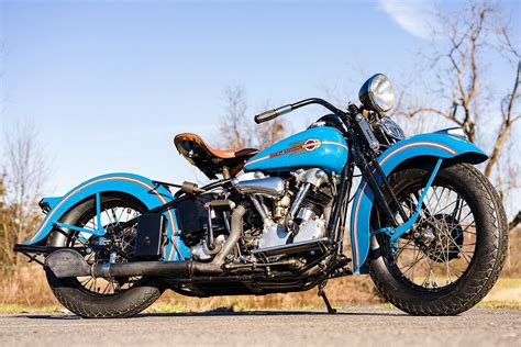 1938 Harley Davidson Flathead Knucklehead El Vintage Antique Restored