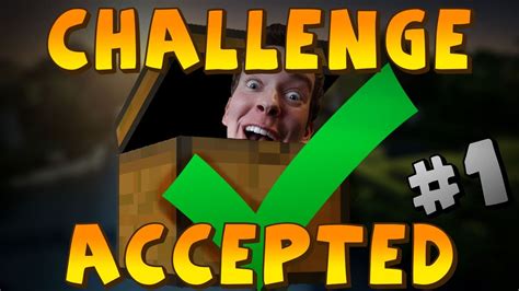 Youtube challenges are fun to do and can result in hilarious videos. CHALLENGE ACCEPTED! Single Chest Survival Games! - YouTube