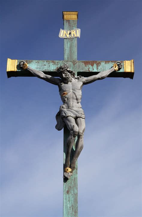 Famous Sculpture Of Jesus On The Cross Religious Sculpture