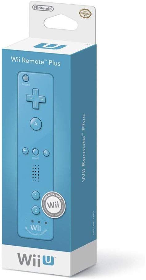 Nintendo Wii Remote Plus Blue Renewed Video Games