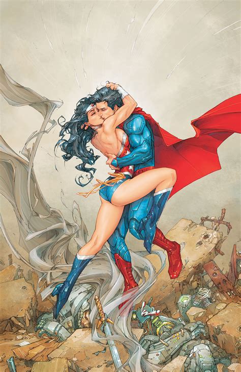Superman Wonder Woman Cover Superman And Wonder Woman Photo 37325404 Fanpop